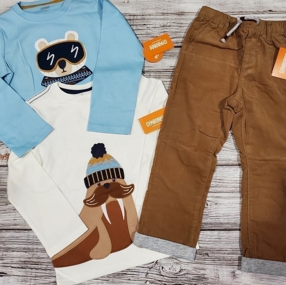 Gymboree Winter Holiday Outfit NWT - Picture 1 of 4